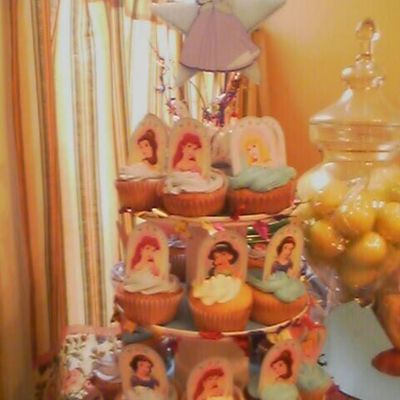 Princess Cupcake Tower