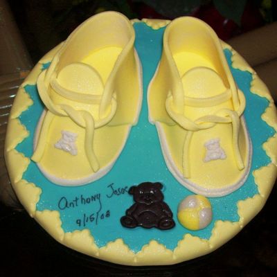 Baby Booties Topper
