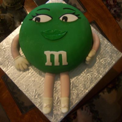 Green M&m