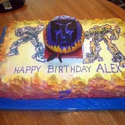 Transformer Cake