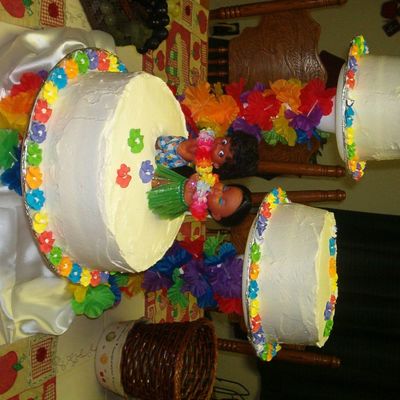 My Hawiian Wedding Cake