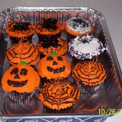 Fun Halloween Cupcakes