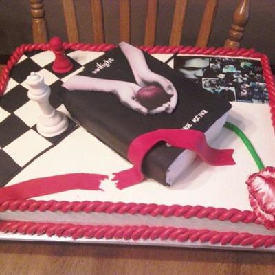 Twilight Birthday Cake