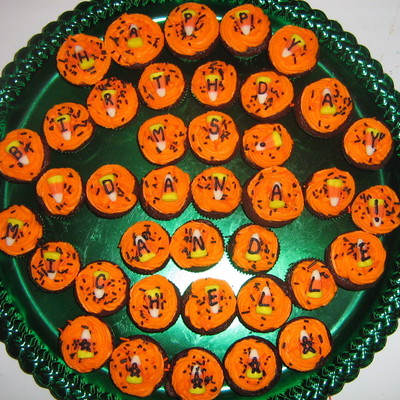 Halloween Birthday Cupcakes