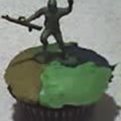 Camouflage Cupcakes