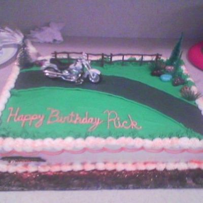 Harley Davidson Bday Cake