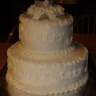 25Th Anniversary Cake