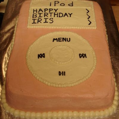 Ipod Birthday Cake