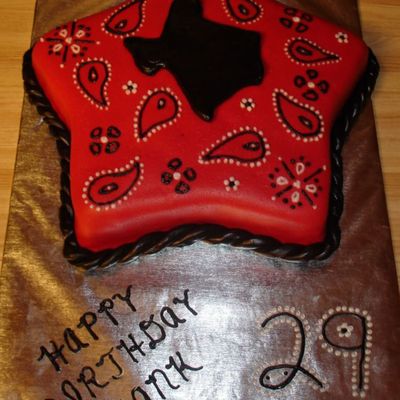 Western/cowboy Birthday - First Fondant Cake