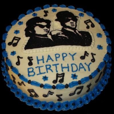 Blues Brothers Birthday Cake - First Fbct