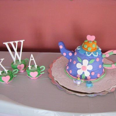 Tea Pot Cake