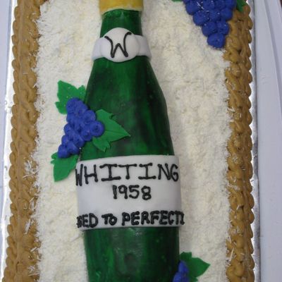 Wine Bottle Cake