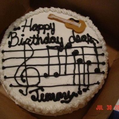Guitar Chord Cake