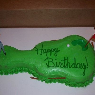 Golfing Cake