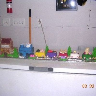 Birthday Train Cake