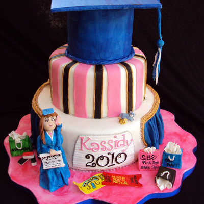 Kassidy's Graduation Cake