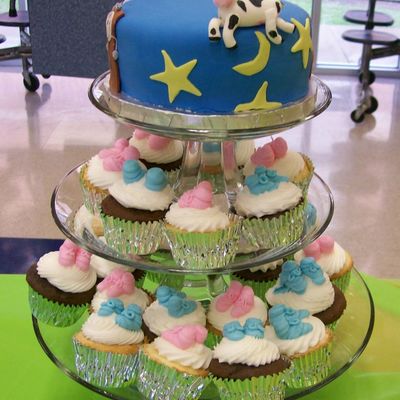 Nursery Rhyme Cake/cupcake Tower