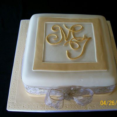 Monogramed Bridal Shower