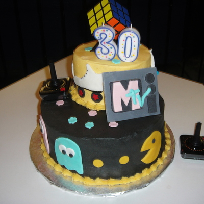 Totally Rad 80S Cake
