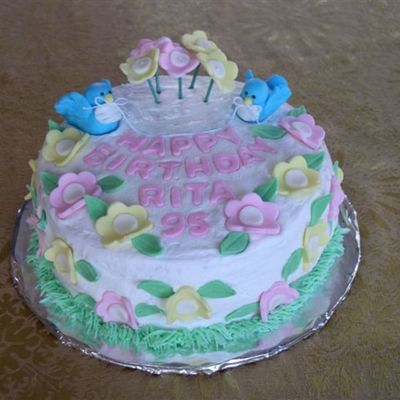 Spring Birthday Cake!
