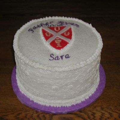 Sara's Graduation Cake