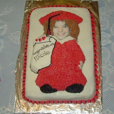 Nicoles Grad Cake