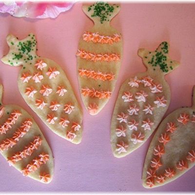 Easter Carrot Cookies
