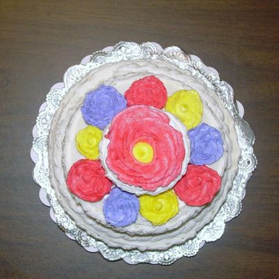 Top Of Mini Shower Cake