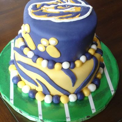 Lsu Birthday Cake