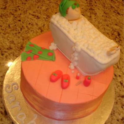 Spa Party Cake