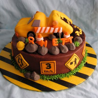 Construction Cake