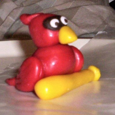 Candy Clay Cardinal