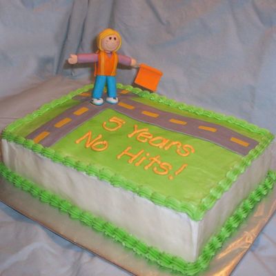 Crossing Guard Cake