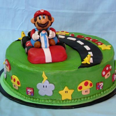 Mario Kart Cake