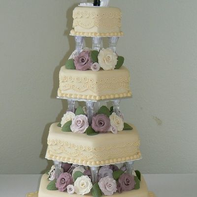 Eyelet Lace And Roses