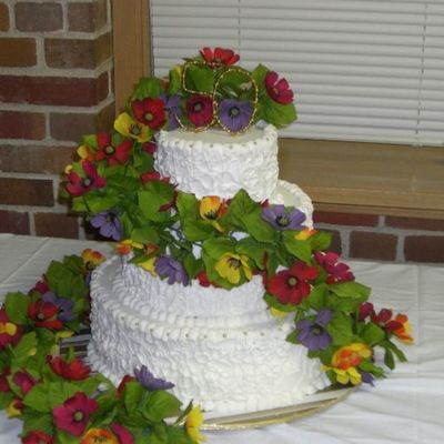 50Th Anniversary Cake