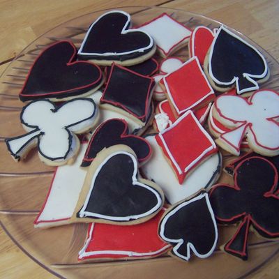Just For Fun Poker Cookies