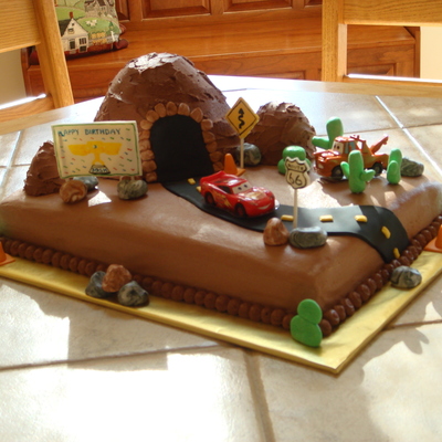 Cars Birthday Cake