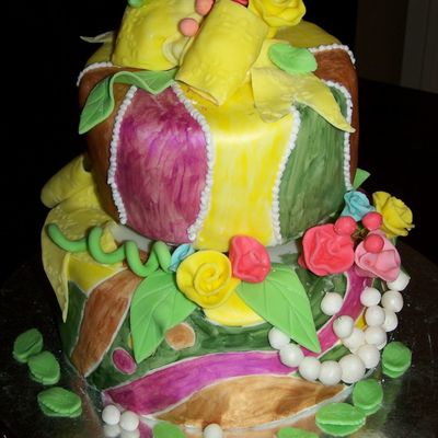 My First Whimsical Cake