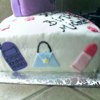 Side View Of My First Cake