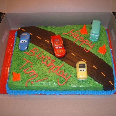 Disney Cars Cake