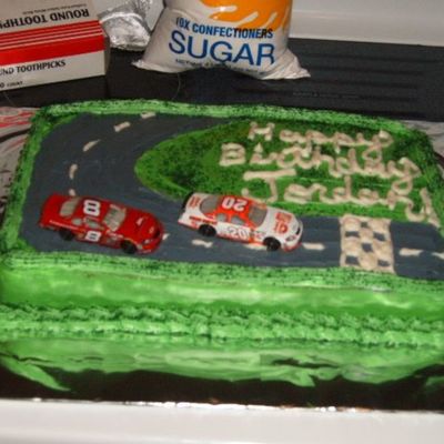 Nascar Cake
