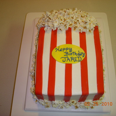 Popcorn Bag Cake
