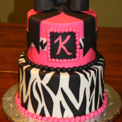 Pink, Black And Zebra!