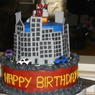 Spider-Man Cake