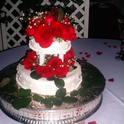 A Small Wedding Cake