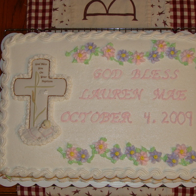 My First Baptism Cake
