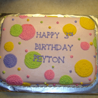 Polka Dot Cake