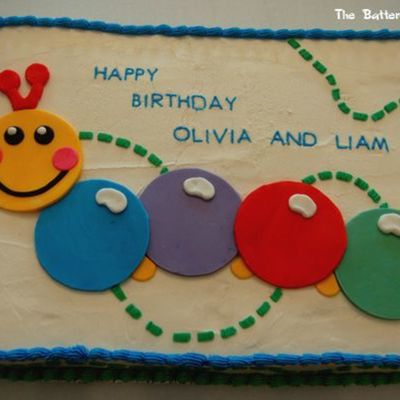 Baby Einstein Birthday Cake