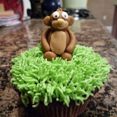 Monkey Cupcake